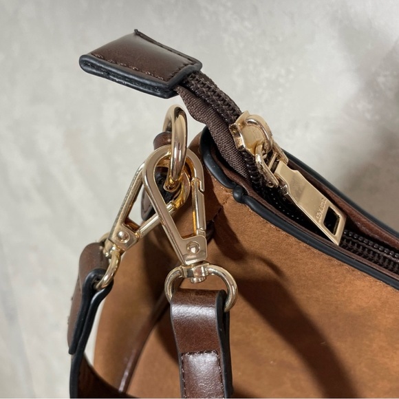 NWOT Jen & Co patchwork leather reversible bag - Picture 8 of 8